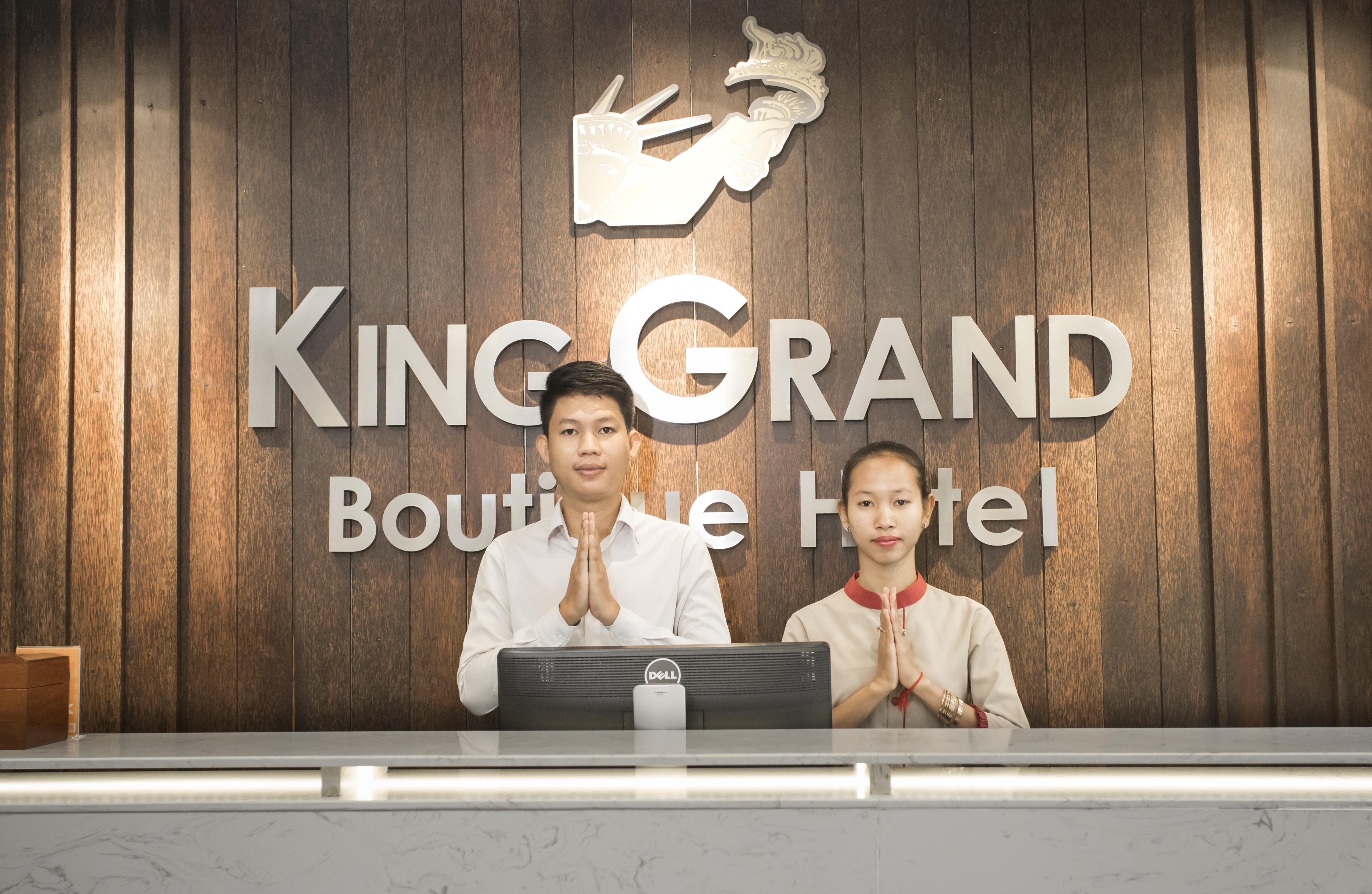 King Grand Boutique Hotel Phnom Penh Esterno foto