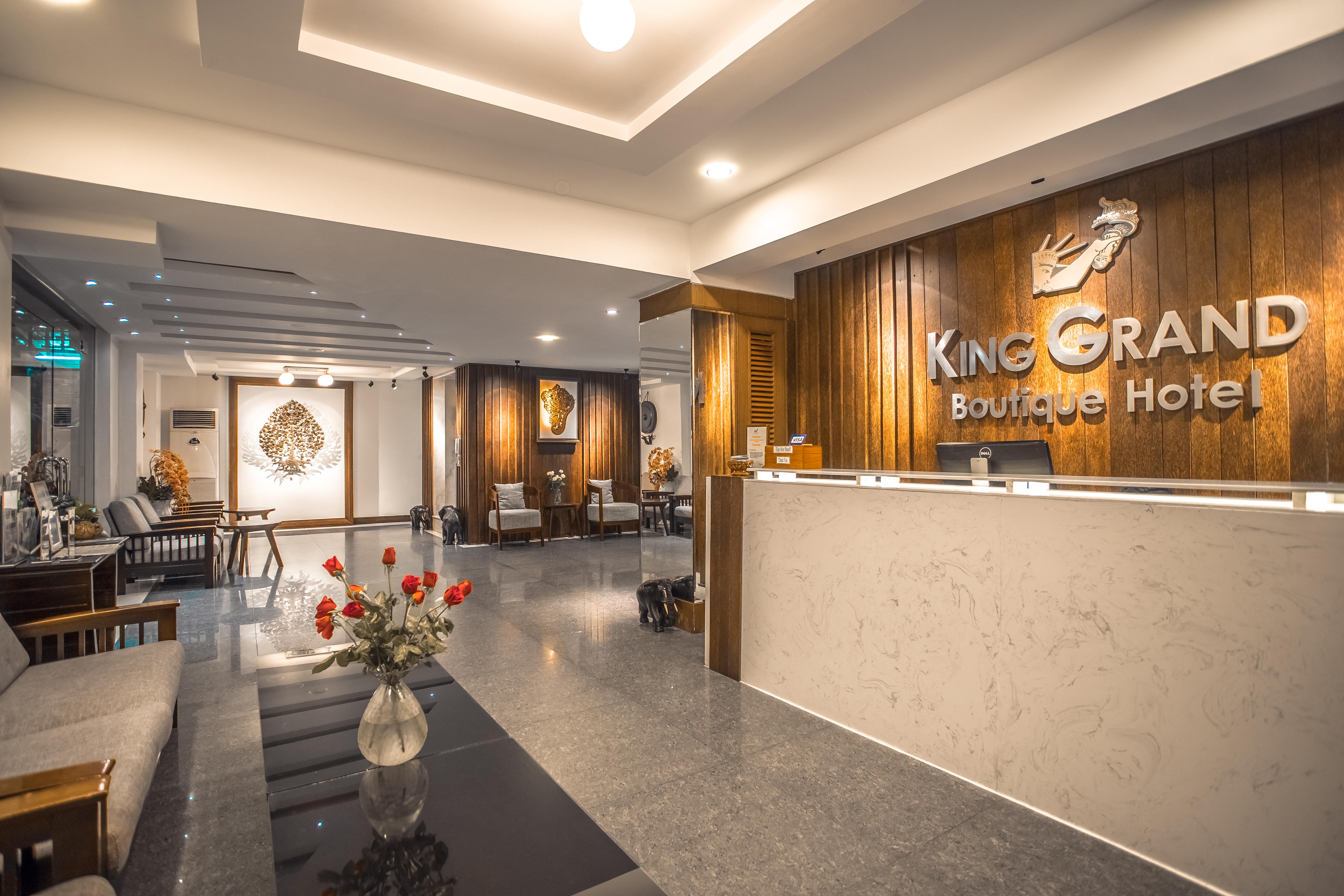 King Grand Boutique Hotel Phnom Penh Esterno foto